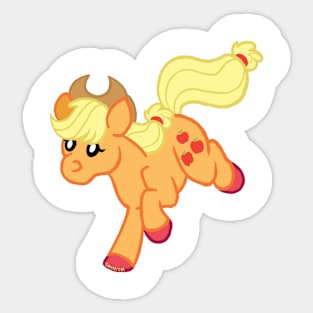 Squishie Applejack Sticker